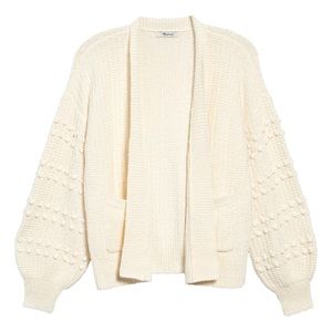 Madewell Bobble Cardigan Sweater